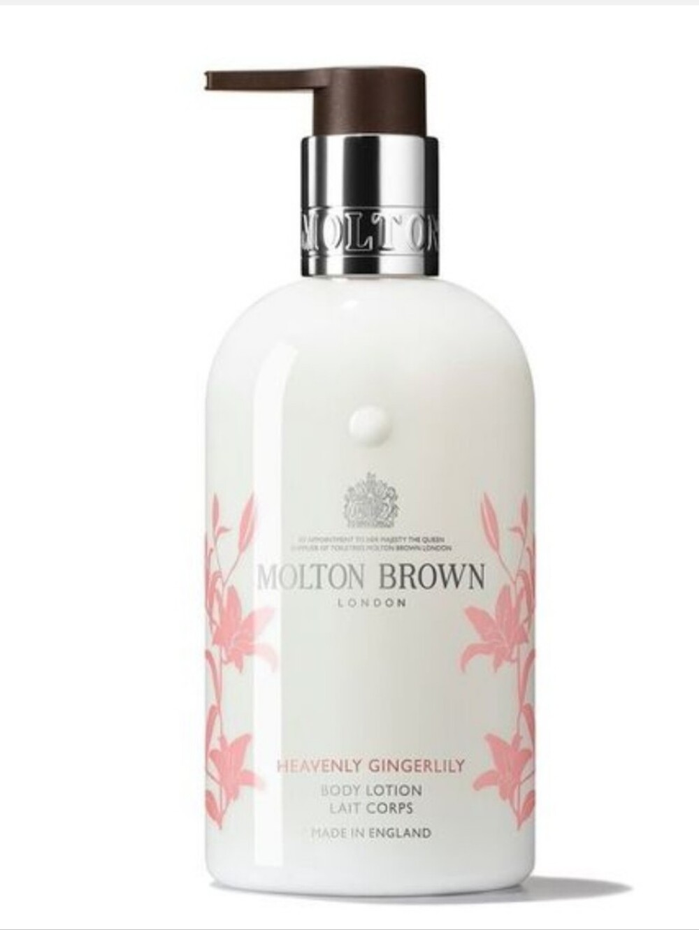 NEW Molton Brown London Heavenly Gingerlily Body Lotion 10 oz.